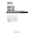 AKAI AM-75 Owners Manual