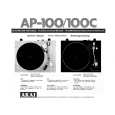AKAI AP-100C Owners Manual