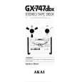 AKAI GX-747DBX Owners Manual