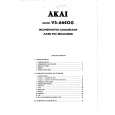 AKAI VS66 Service Manual