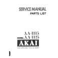 AKAI AA-1125 Service Manual