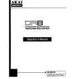 AKAI DR8 Owners Manual
