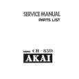 AKAI CR-83D Service Manual