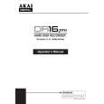AKAI DR16 PRO VERSION 3.11 Owners Manual