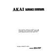 AKAI GXF37 Service Manual