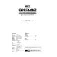 AKAI GXR-82 Owners Manual