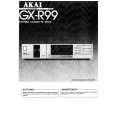 AKAI GX-R99 Owners Manual