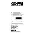 AKAI GX-F95 Owners Manual
