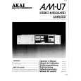 AKAI AMU-U7 Owners Manual