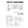 AKAI CD79 Service Manual