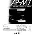 AKAI APM7 Owners Manual