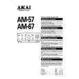AKAI AM-57 Owners Manual