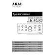 AKAI AM-69 Owners Manual