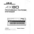 AKAI AX80 Owners Manual