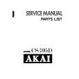 AKAI CS-705D Service Manual