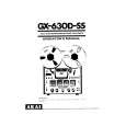 AKAI GX-630D-SS Owners Manual