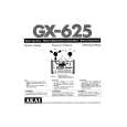 AKAI GX-625 Owners Manual