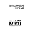 AKAI AA-1030L Service Manual