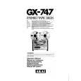 AKAI GX-747 Owners Manual