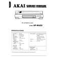 AKAI AP-M600 Service Manual