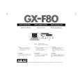 AKAI GX-F80 Owners Manual