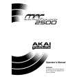 AKAI MPC2500 Owners Manual