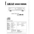 AKAI CD-52 Service Manual