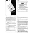 AKAI E1_HEADRUSH Owners Manual