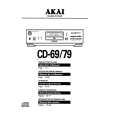AKAI CD-79 Owners Manual